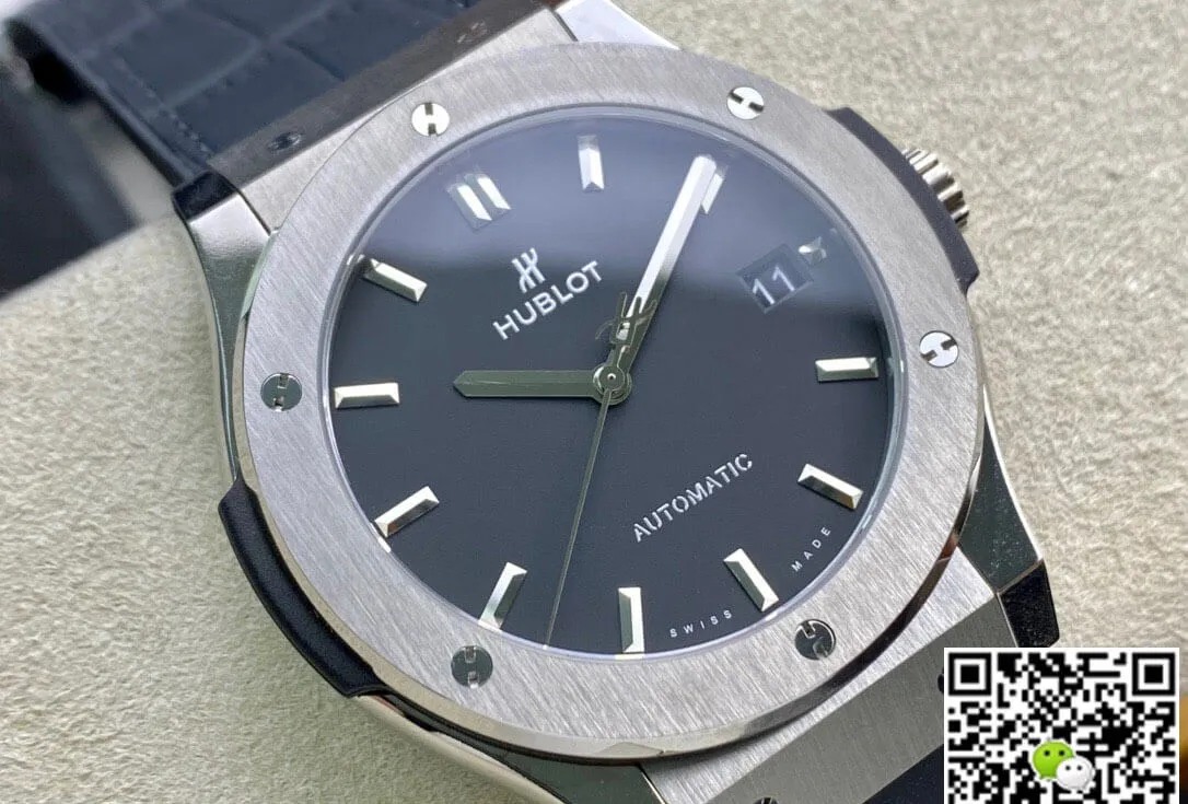 Hublot Classic Fusion 511.NX.1171.LR 42MM WWF Factory 1:1 Best Edition Replica Watch Leather Strap